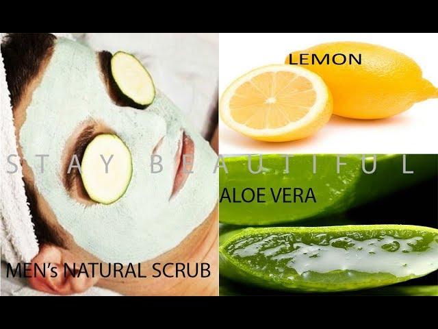 NATURAL SCRUB FOR MEN | SCRUB FOR MEN | FACE SCRUB FOR MEN | HOMEMADE SCRUB FOR MEN |