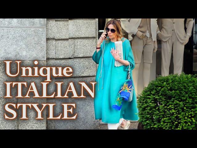 Italian Street Style Summer 2024. How people dress in Milan on the eve of summer