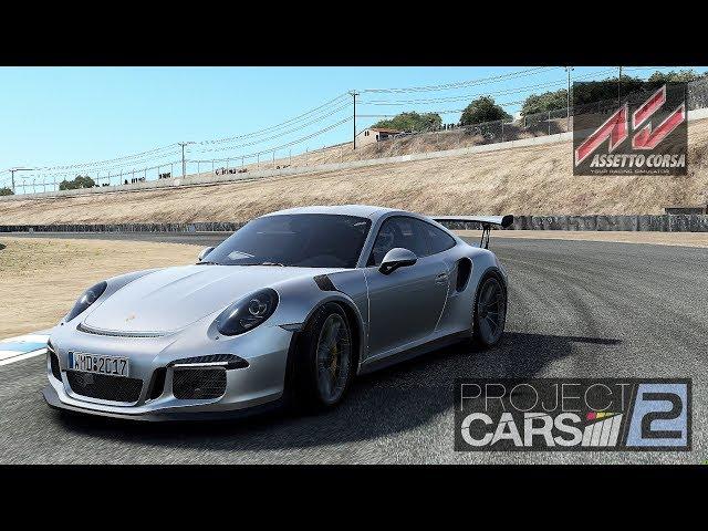 Project CARS 2 vs Assetto Corsa: Porsche GT3 RS Drift Comparison!