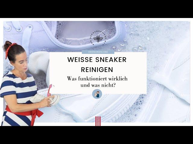 Weisse Sneaker reinigen | Was funktioniert wirklich? | Realistischer Test