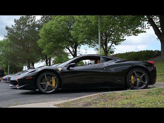 Ferrari Black 458 Italia