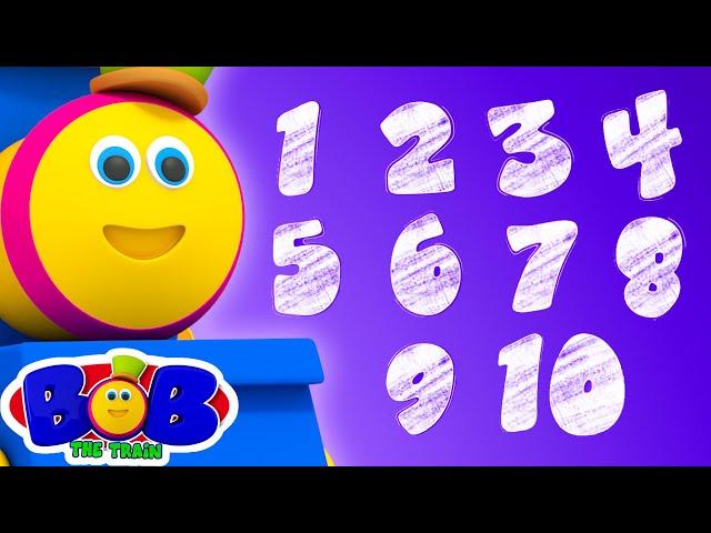 Learn Numbers With Bob The Train | Count 1 to 10 | Learning Videos for Kids | Bob The Train