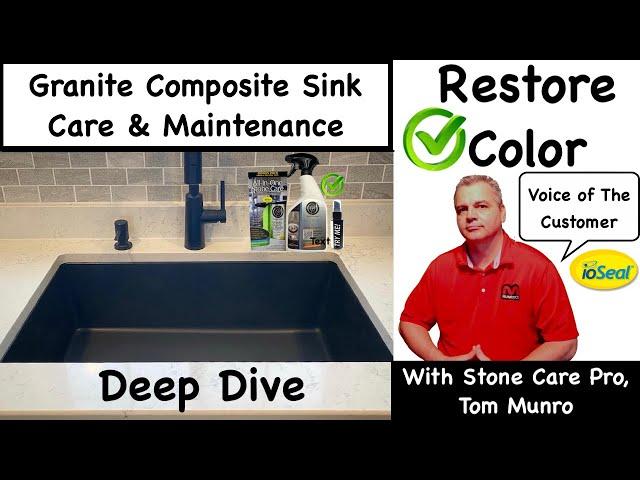 How To Revive Granite Composite Sink with Damage