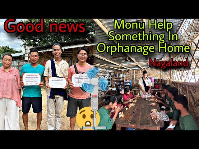 Good news ​⁠@MonuBikomiya.  help something in orphanage home || what did he help ??