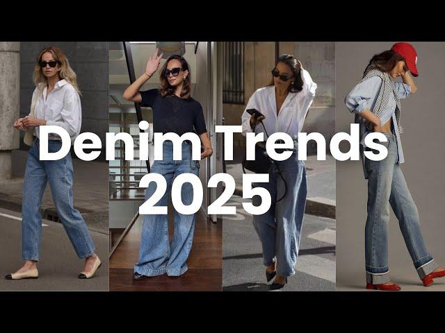 Top 10 Must-have Denim Trends 2025 French Women Can't Stop Wearing!