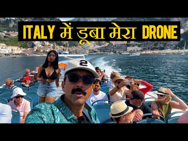 Amalfi Coast Italy Nightmare : Turbulent Boat Ride Turns  Vacation into Chaos!