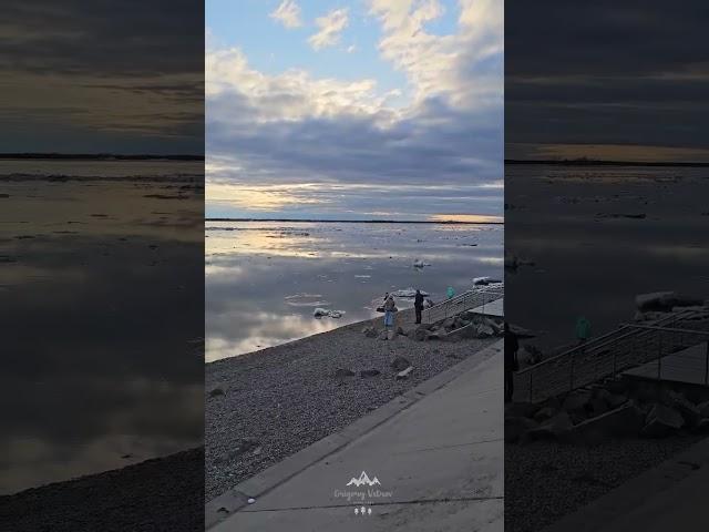 Ледоход на Амуре. Хабаровск 2025