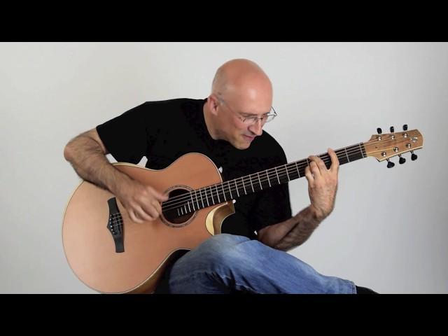 Rainer Falk on Brunner B-Big Baritone Cedar/Walnut