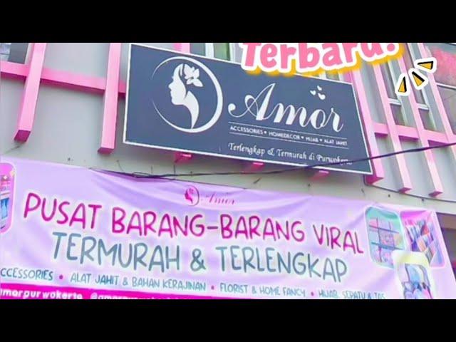 Review "AMOR" pusat barang-barang viral termurah & terlengkap di purwokerto