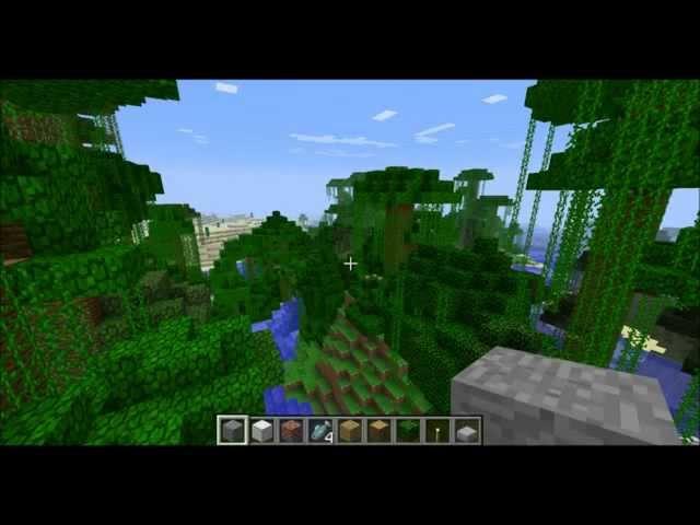 Minecraft 1.2.3 Jungle Biome Montage