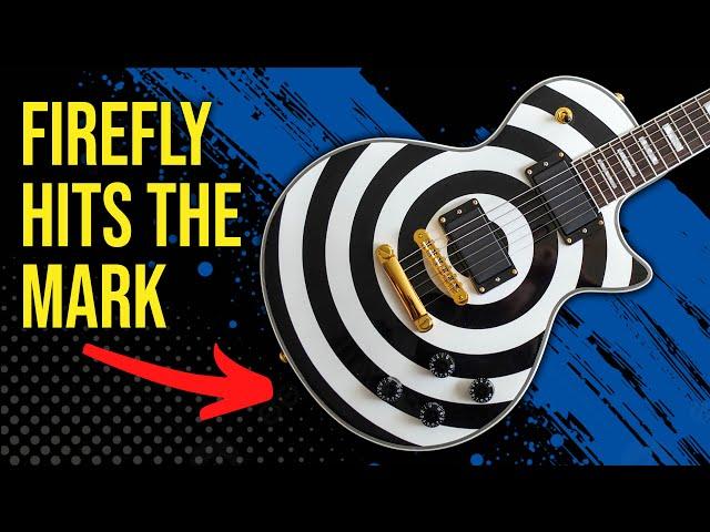 Brutally Honest, Unedited Review of FIREFLY's Bullseye Guitar! ($229)