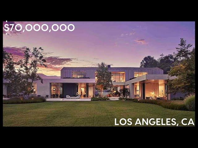 $70,000,000 LUXURY REAL ESTATE TOUR - LOS ANGELES, CA