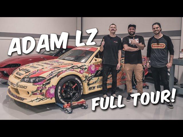 Full tour of Adam LZ's compound + car collection | PT 1