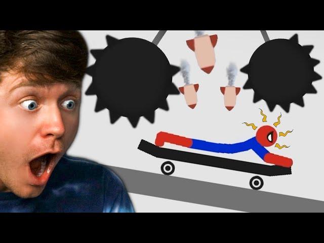 Reacting to SPIDERMAN Dismounting Fails!