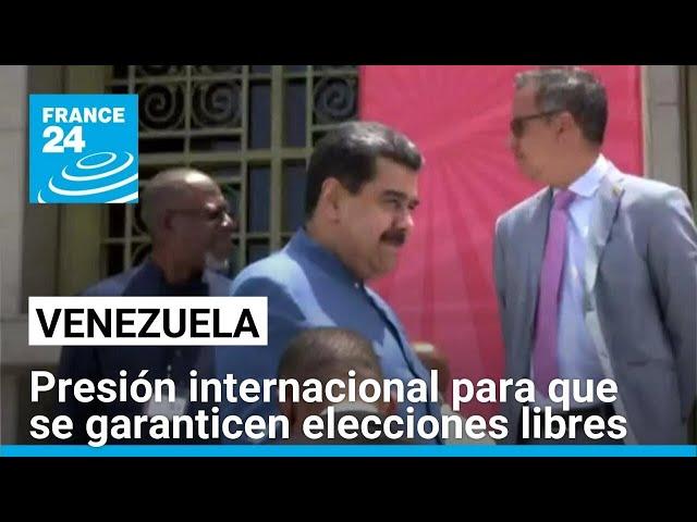 Líderes de América Latina exigen a Nicolás Maduro garantizar elecciones libres en Venezuela