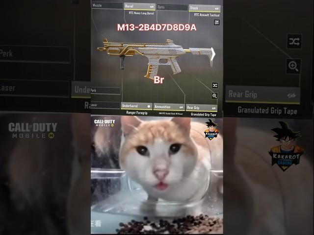 M13 for BR #gunsmithcodm season 4 2025 #codm #codmtamil #loadout #loadoutguide #shorts