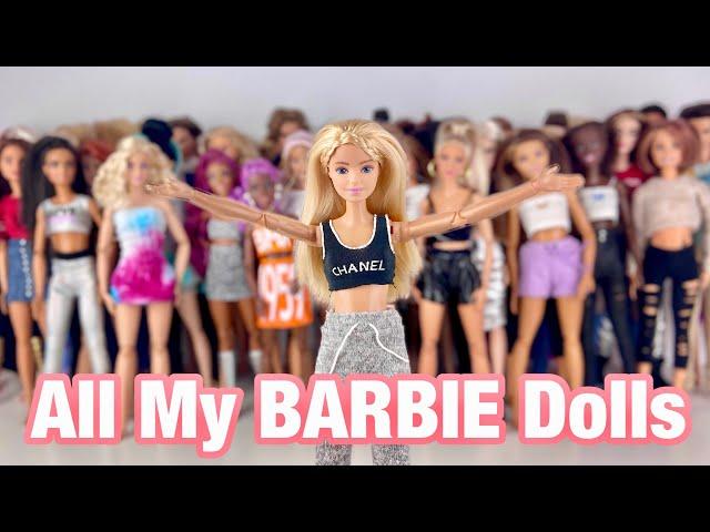 My Huge Barbie Doll Collection 2022