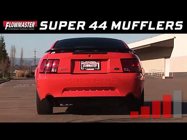 2004 Mustang Mach 1 with Flowmaster Super 44 Mufflers