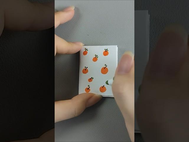 Make a cute notebook from one paper ! #diy #pov #papercraft #paper #asmr #paperart #lifehacks