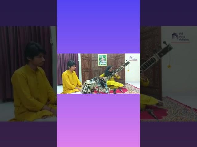 #shorts Instrument:- Sitar | Raag :- Jhinjhoti | by:- G. Srushti Suresh
