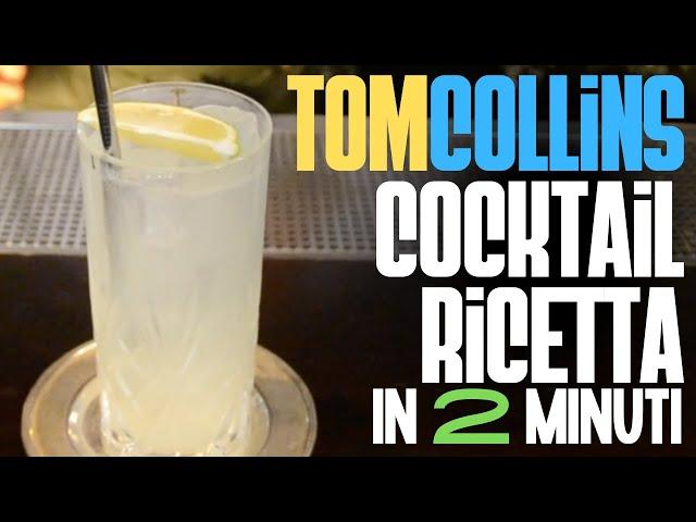 Tom Collins: "A mio FRATELLO piace così, bho!"- Ricetta e Preparazione | Italian Bartender