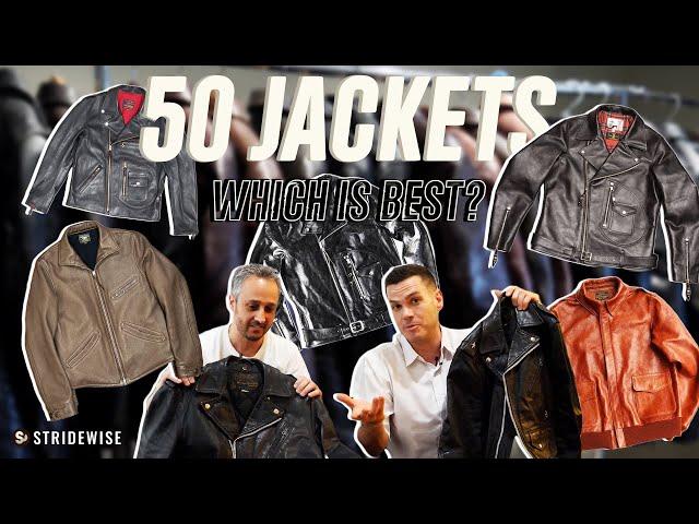 He Owns 50 Leather Jackets; here's his top 5