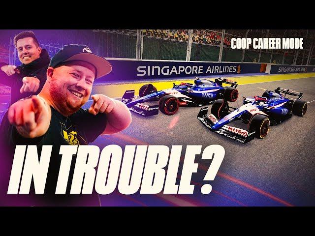 Championship Under Threat? - F1 24 Two Player Career Singapore S2