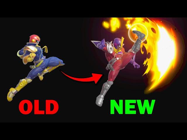 Someone created a COMPLETELY NEW Captain Falcon Moveset!