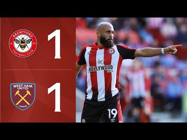 Mbeumo strikes early again  | Brentford 1-1 West Ham United | Premier League Highlights