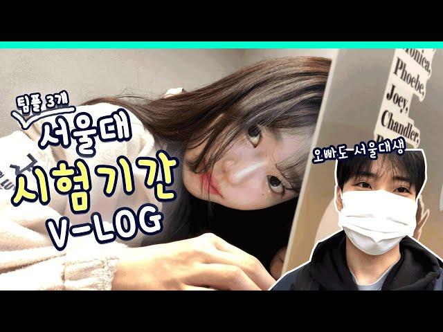 서울대 3학년 시험기간 브이로그 (팀플, 카페, 갓생, 밤샘)ㅣ 스튜디오 샤