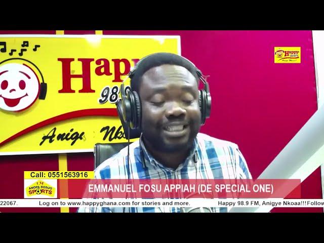 (((Live))): Anopa Bosuo Sports with Nana Fosu Appiah (De Special One) - 14/08/2024 #HappySports