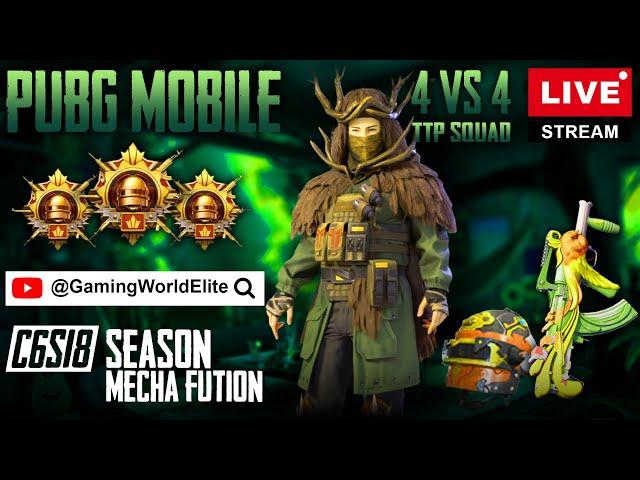 PUBG Mobile C6S18 Gaming World Live Stream 115