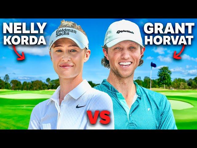 Nelly Korda Vs. Grant Horvat (Stroke Play)