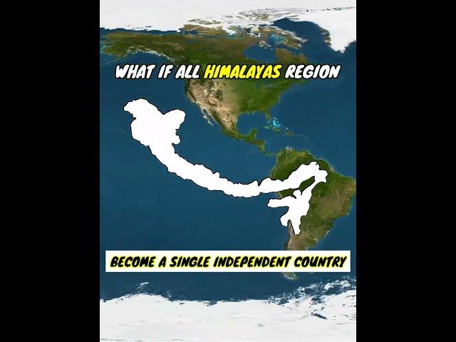 What if All Himalayas Region United a Single Independent country | Country Comparison | Data Duck 3