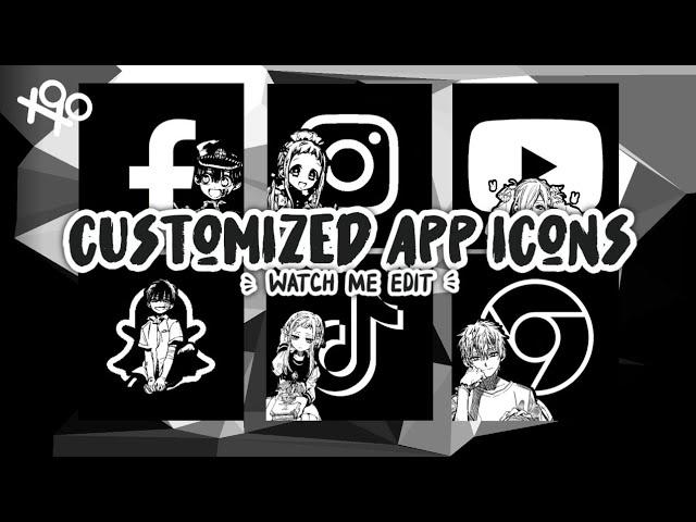 Customized App Icons (TBHK Theme) - watch me edit | xoxoxantzu