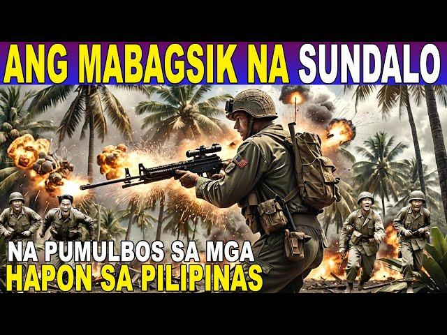 PANO PINULBOS ng MABAGSIK na SUNDALONG AMERIKANO ang MGA HAPON sa PILIPINAS noong WORLD W@R 2