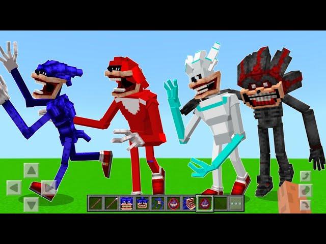 Shin Sonic vs All Shin Sonic Variants in Minecraft