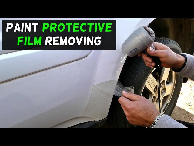 HOW TO REMOVE PROTECTION FILM ON CAR