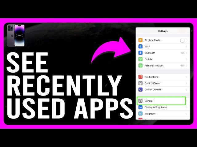 How to See Recently Used Apps on Your iPhone (How to Access Recent Apps on Your iPhone)