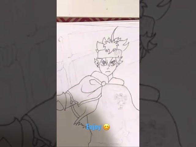 Drawing Asta (BLACK CLOVER) NilsCreation