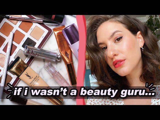 my entire makeup collection If I WASN'T a beauty guru! | Jamie Paige