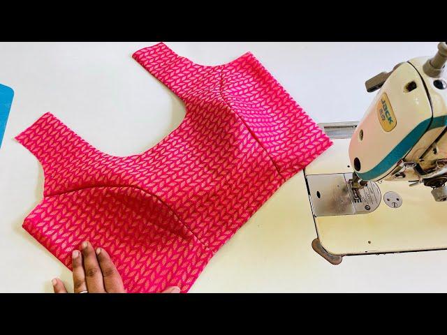 Princess Cut Blouse Cutting and Stitching | princes Cut Full Blouse Cutting Easy Method