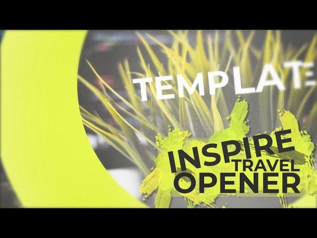 Inspire Travel Opener Premiere Pro Templates