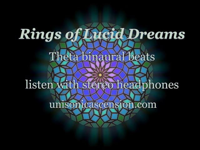 Rings of Lucid Dreams : Theta binaural beats