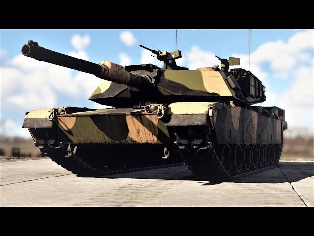 NEW Abrams With 2nd Gen Thermal || M1A1 AIM Squadron Tank (War Thunder Danger Zone Dev Server)