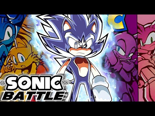 Sonic Has Gone BEYOND Dragon Ball Z Status Now | Sonic Battle Mugen HD