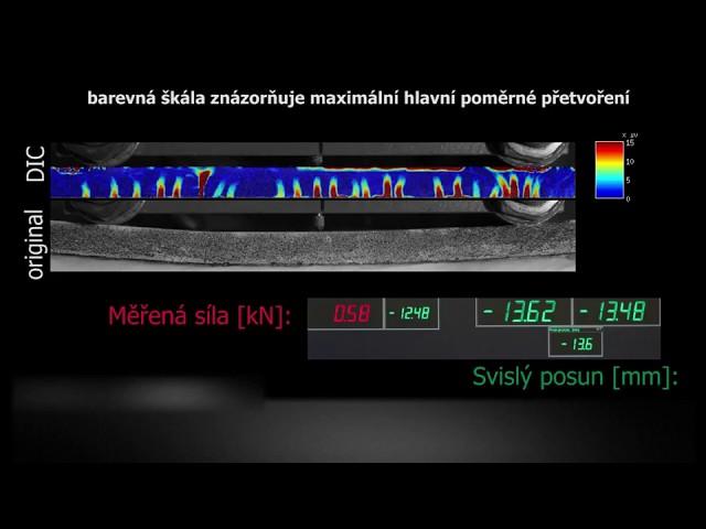 Digital Image Correlation (DIC) - 4-point bending