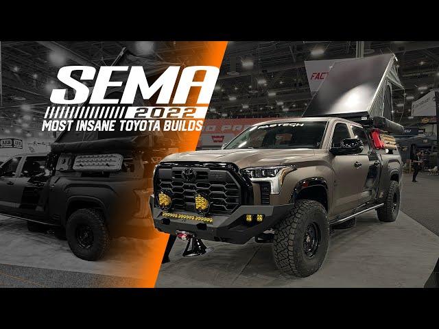 Every Toyota Truck Build at SEMA 2022 (BEST OF Off-road Tundras & Tacomas)