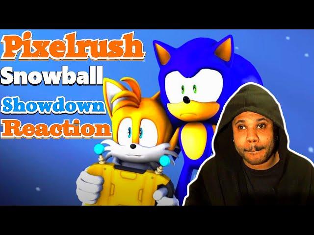 @PixelrushTheFunnyPixelMan  Snowball Showdown Reaction