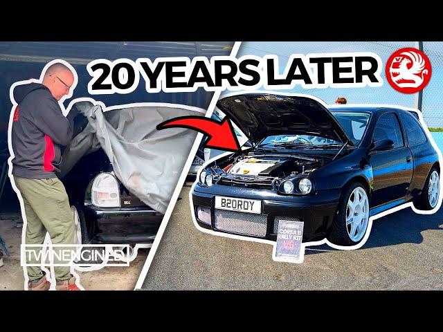 Vauxhall Corsa B V6 Returns 20 Years Later *RARE RALLY BODYKIT*